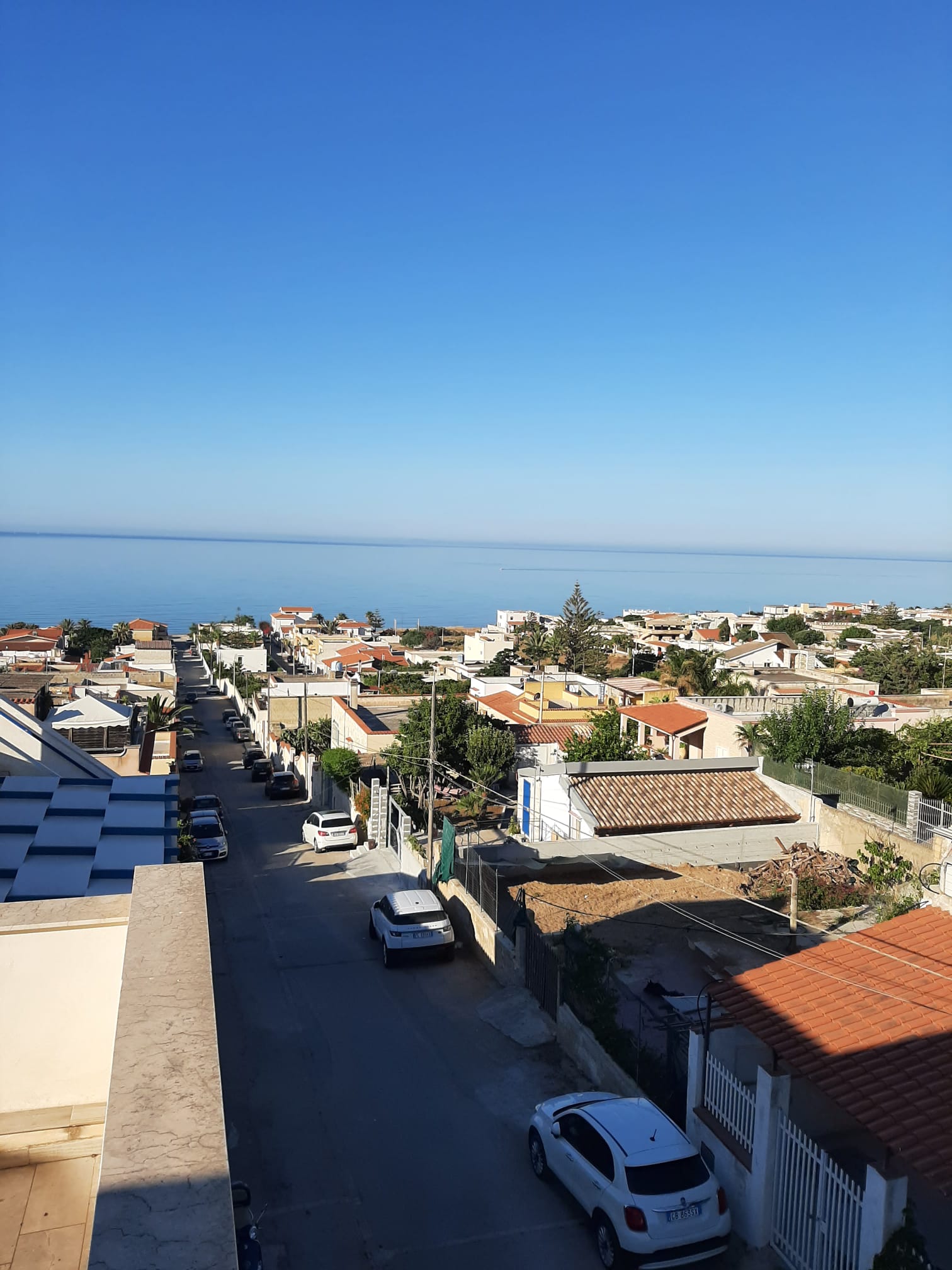 Vista panoramica sulla terrazza