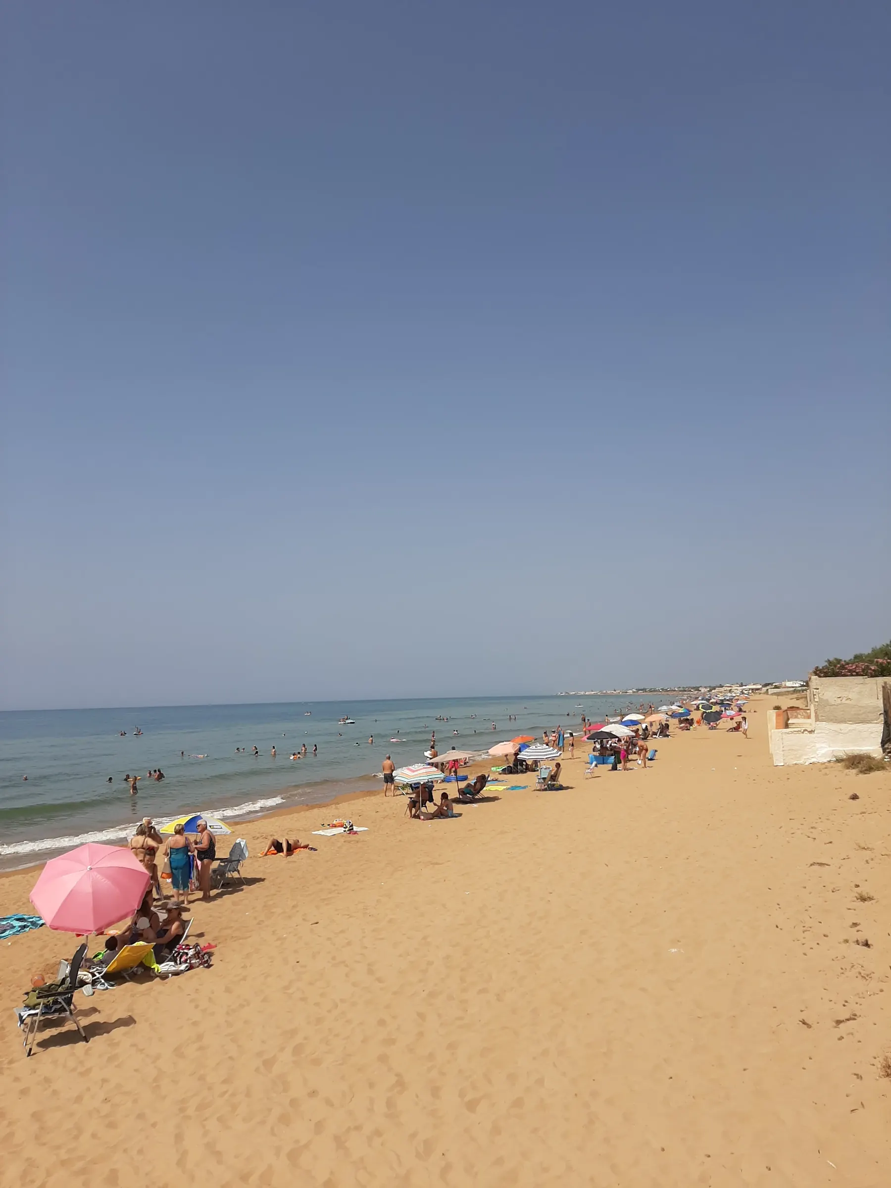 La spiaggia di Triscina