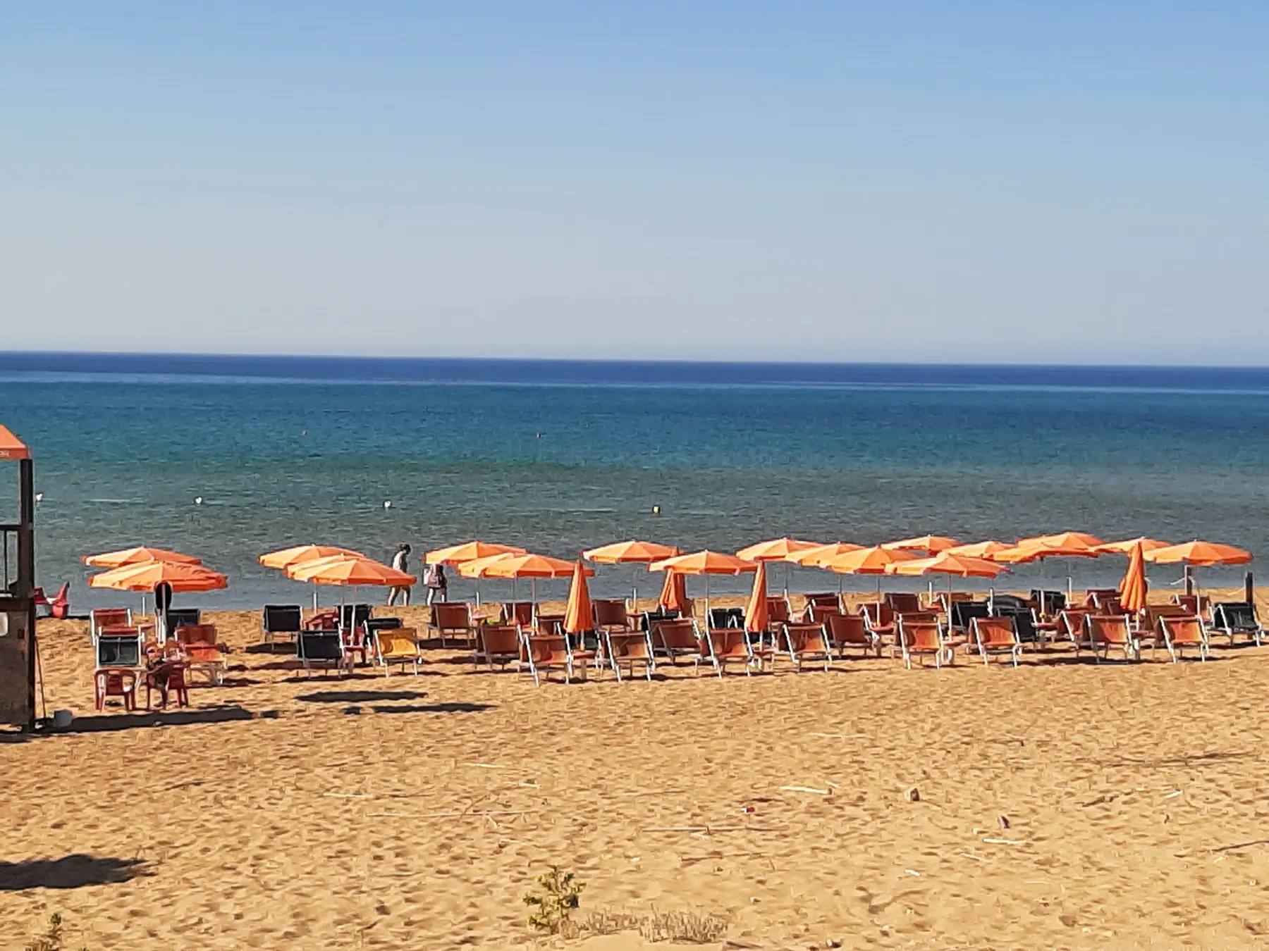 La spiaggia di Triscina